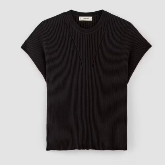 Everlane | The Cotton Knit Caftan Top - Picture 6 of 10